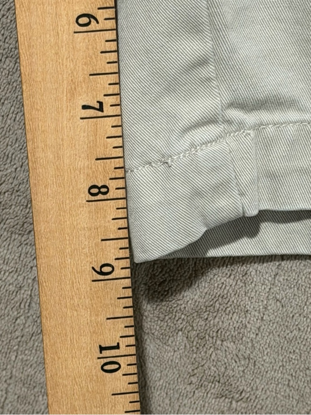 Polo Ralph Lauren Tyler Cotton Khaki Men’s Shorts Size 42 Pleated Front Vintage - Picture 8 of 8